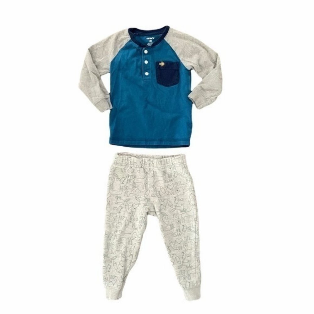 Carters 2T long sleeves and sweat pants
